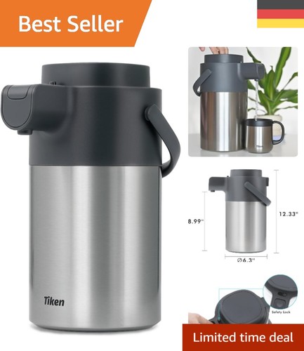 Edelstahl pumpkanne - 3l,