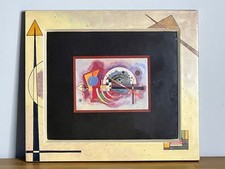 Kandinsky "Hommage a Grohmann“: Kunstdruck mit passendem Rahmen