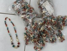 45 Modeschmuck Kette BUNT/GOLD Farben Orientalisch  Kugel TOP AU1