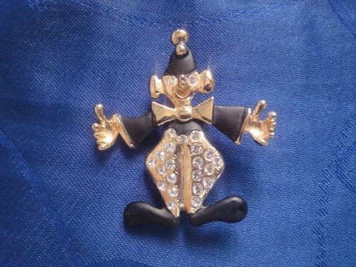 Brosche goldfarben modeschmuck - brosche,