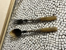 Vintage Antik Salatbesteck |