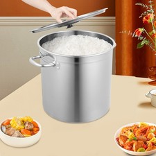 35L Edelstahl Kochtopf