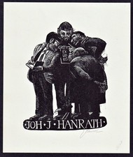 Exlibris joh hanrath - exlibris,