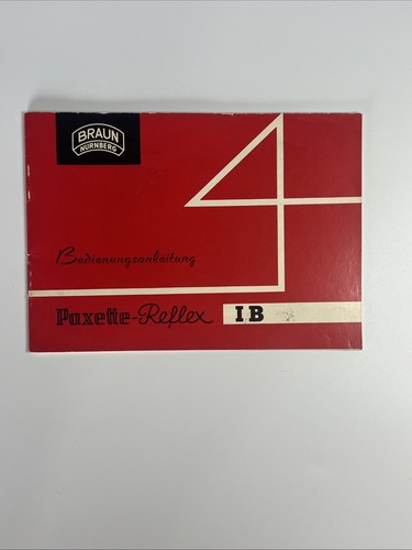 Braun paxette reflex - braun, ib