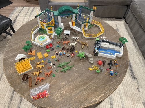 Huge vintage playmobil zoo lot - huge,