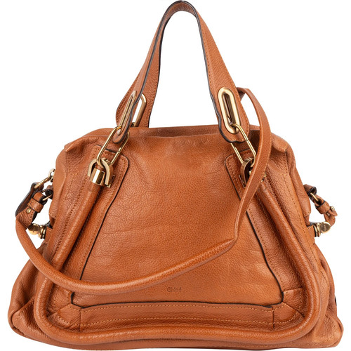 Chloé grained leather paraty - grained,