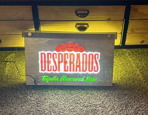 Desperados bier leuchtschild - desperados,