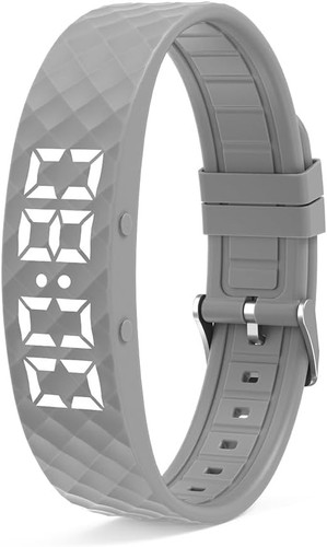 Vibrationswecker armband grau - vibrationswecker,