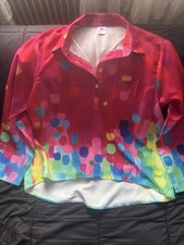 Bunte Langarmbluse Gr.XXL