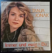 Tanja Jonak * Immer und ewig - Du  * Vinyl Single Platte Schallplatte