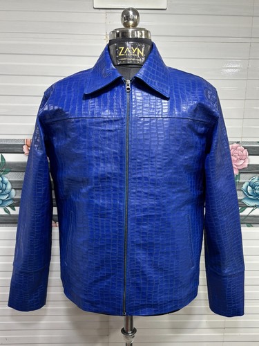 Zayn herren blau kroko - blau,