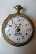 schöne , alte Taschenuhr ,  seltene Eisenbahner - Uhr,  Roskopf Patent