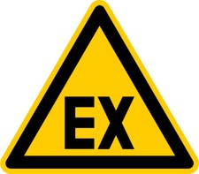 Aufkleber „Warnung vor