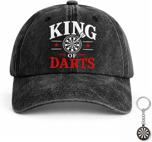 King darts baseballcap - darts, mit