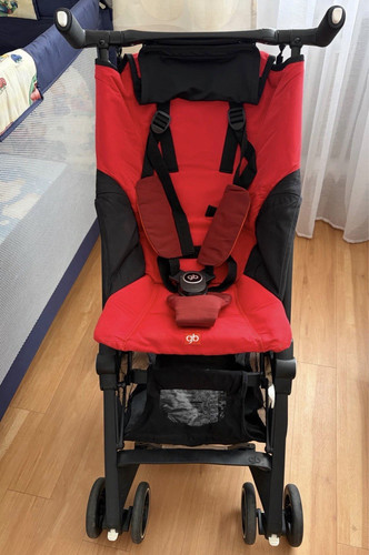 Buggy faltbar rot schwarz - gb, rot/schwarz