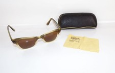 Alte Damen Sonnenbrille Stylisch mit Etui 70er Jahre Retro Look Vintage