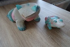 2er-Set Frosch aus Holz. 1x
