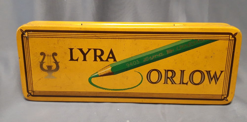 Alte blechdose lyra - alte, 9403