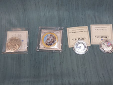 4 Münzen Medaillen