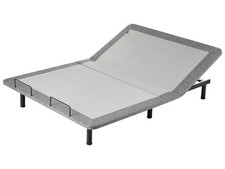 Lattenrost gepolstert grau