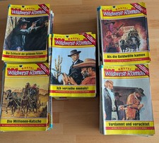 100 Bastei Wildwestromane - mit Erstdruckgarantie - guter Zustand