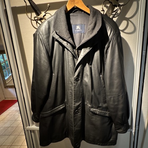 Burberry original lederjacke - burberry,