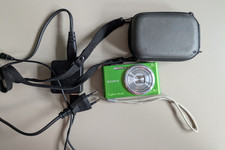 Digitalkamera SONY Cybershot DSC-W730  16.1 MP 8x Zoom - grün - Ladekabel Tasche