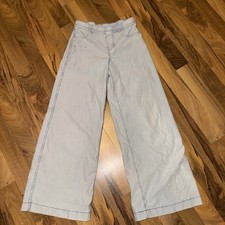 H& M Weite Hose Jeansstoff Gr