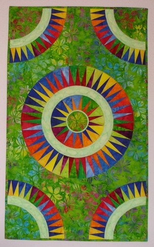 Patchwork wandbild - patchwork,