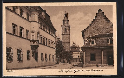 Erfurt blick auf - auf, die
