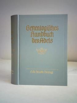Genealogisches handbuch der - genealogisches,