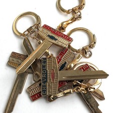 Chevrolet Schlüsselrohling Vintage - original Retro Schlüssel 50er Jahre USA