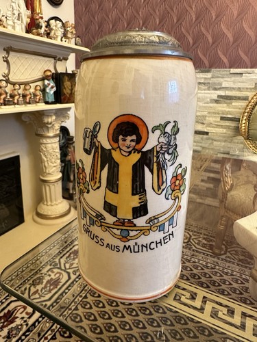 Alte bierkrug maßkrug - bierkrug, ltr