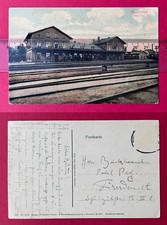 AK NEUGERSDORF um 1906 Bahnhof
