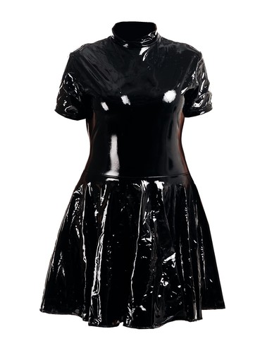 Rubberfashion kleid lack damen - kleid,