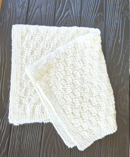 Baby kuscheldecke weiß - weiß, muster