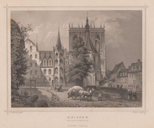 Meissen Domplatz Original