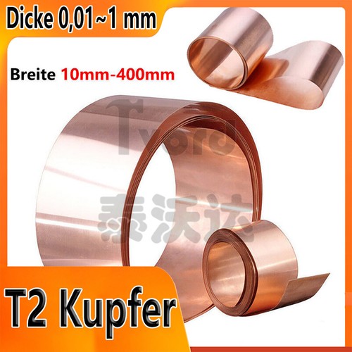 Reines kupferband 01mm - reines, 0,01mm
