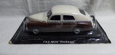 DeAgostini 1:43  Russian Legends  GAZ M20 Pobeda Taxi  Russische Modellautos