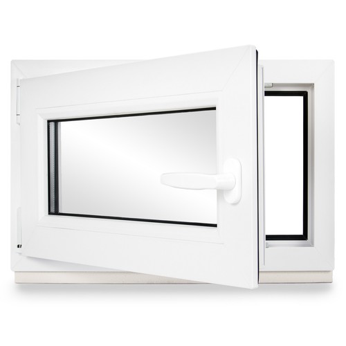 Kellerfenster kunststoff weiß - kellerfenster,