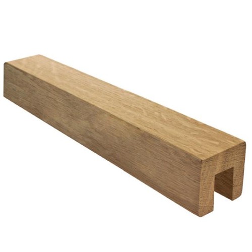 Holznutrohr eiche eckig - holznutrohr,