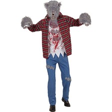 Wolf Kostüm mit Maske &