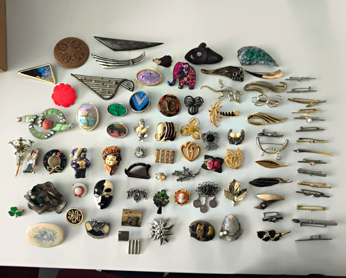 Schmuck konvolut broschen - konvolut,