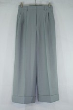 Fendi Hose in grün-lila changierend Marlenestil  Gr.40(36) *bitte messen*355/326