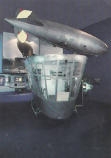 Foto AK 2 WK Deutsches-Reich Luftfahrt Zeppelin Museum Ausrüstung Kabine top !!!