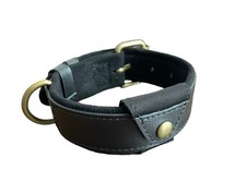 Hundehalsband Echtleder