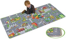 Spielstraßenteppich Stadt 200