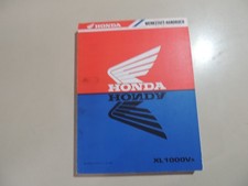 Honda XL 1000 V Varadero ab 1999  Werkstatt-Handbuch Reparaturanleitung