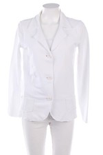 ALPHA MASSIMO REBECCHI Jersey-Blazer aufgesetzte Taschen I 46 = D 40 off-white