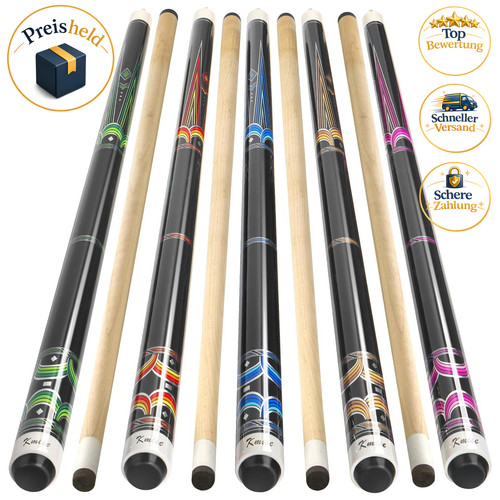 Billard queue set 147cm 21 - billard, 18-21